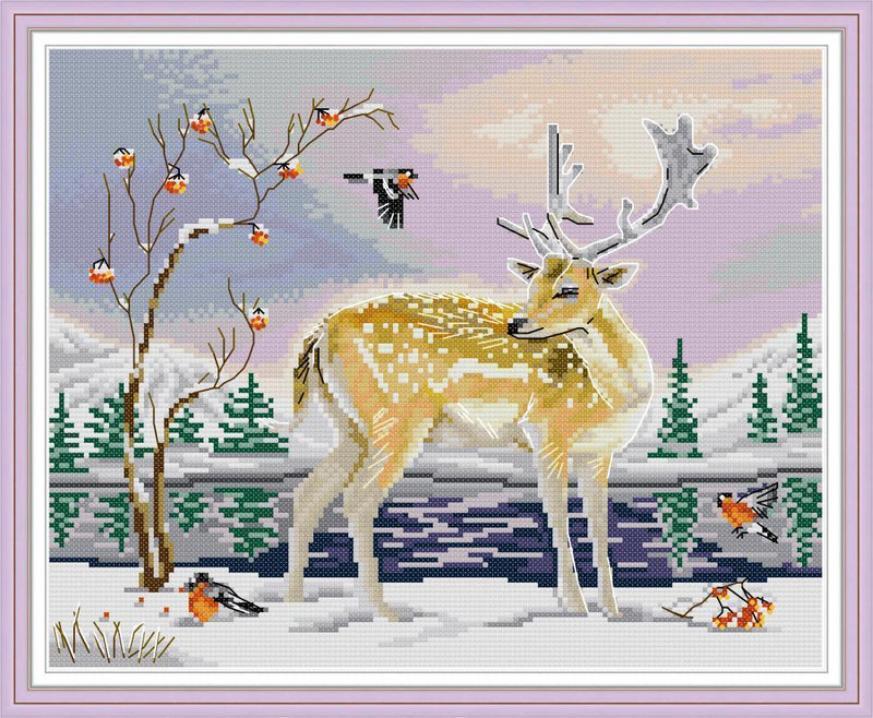 Deer Cross Stitch Kits DA328