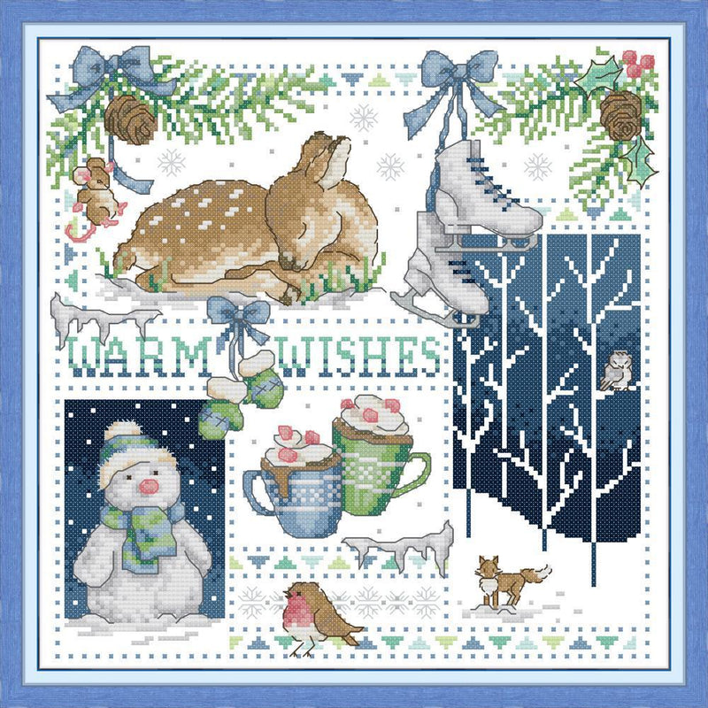 Deer Cross Stitch Kits DA333