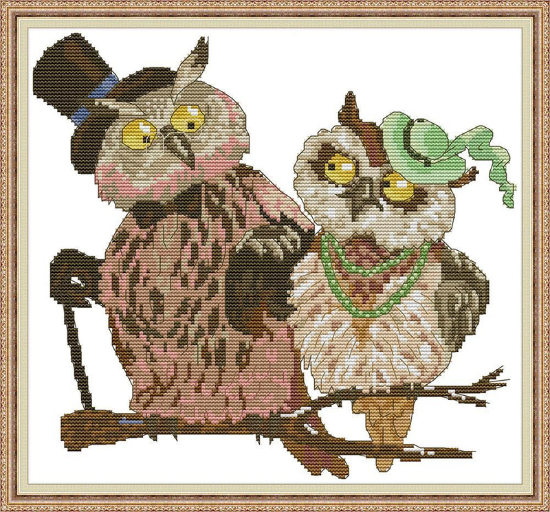 Owl Cross Stitch Kits DA344