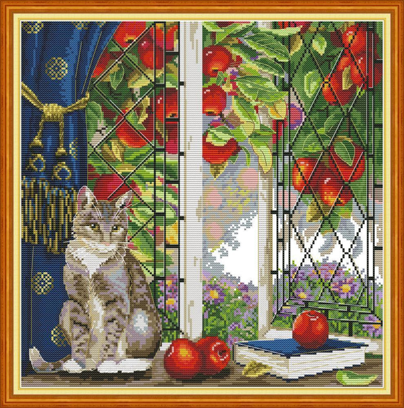 Cat Cross Stitch Kits DA352