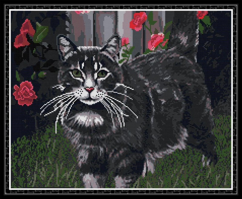 Cat Cross Stitch Kits DA353