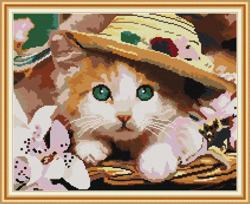 Cat Cross Stitch Kits DA356