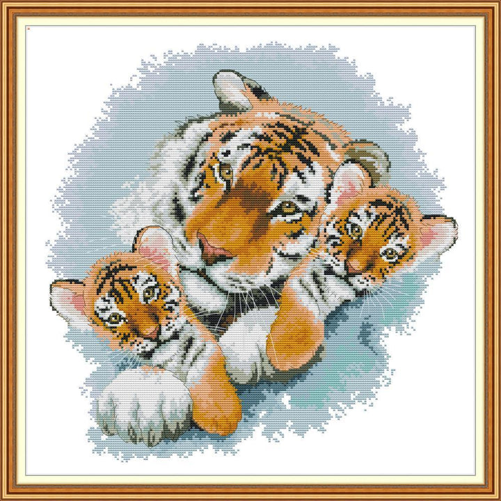 Tiger Cross Stitch Kits DA364