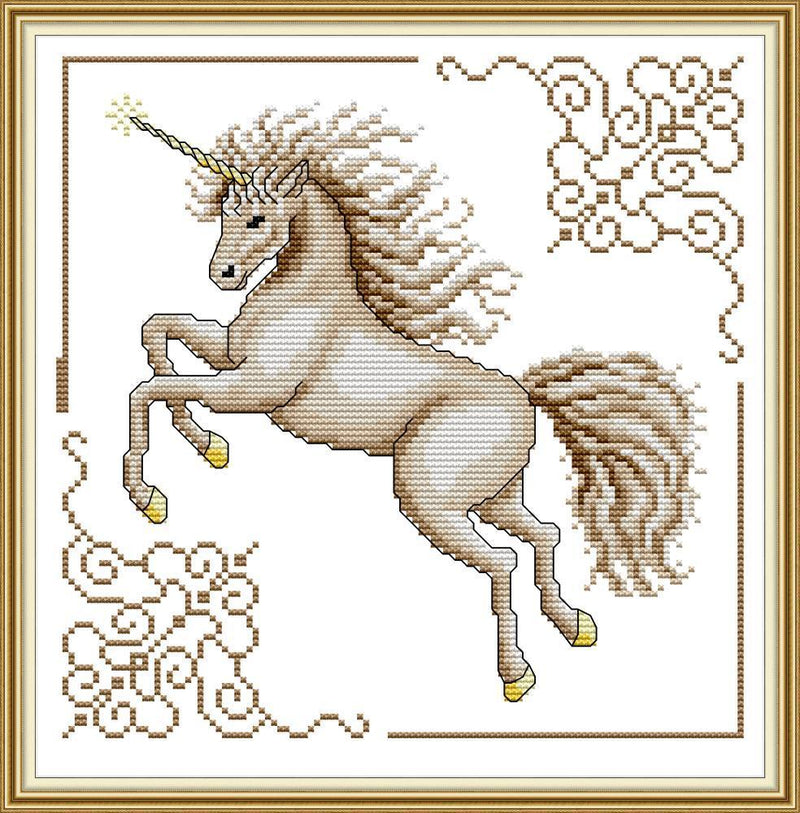 Unicorn Cross Stitch Kits DA367