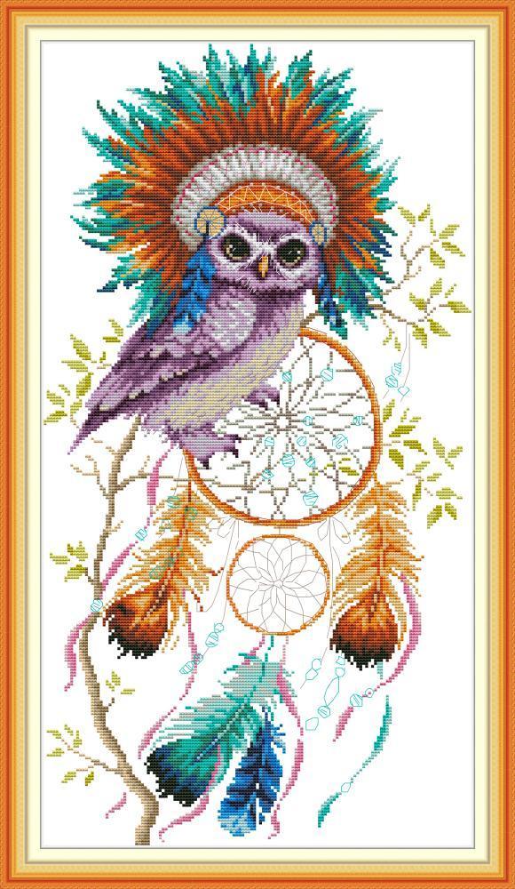 Owl Cross Stitch Kits DA381