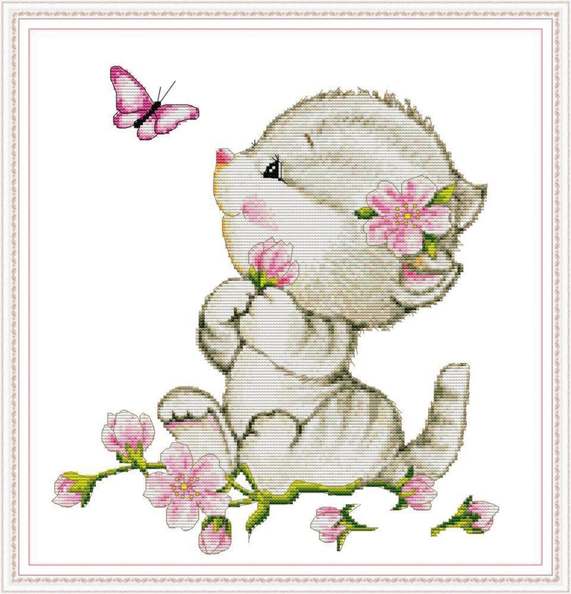 Cat Cross Stitch Kits DA390