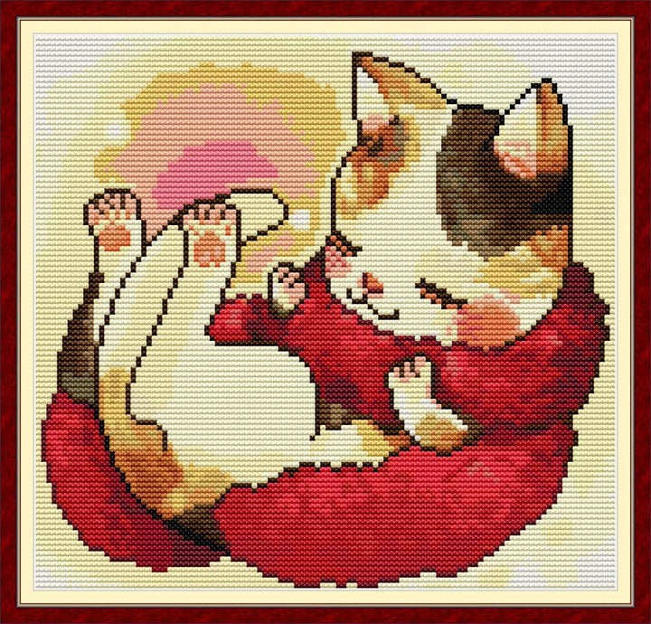 Cat Cross Stitch Kits DA393