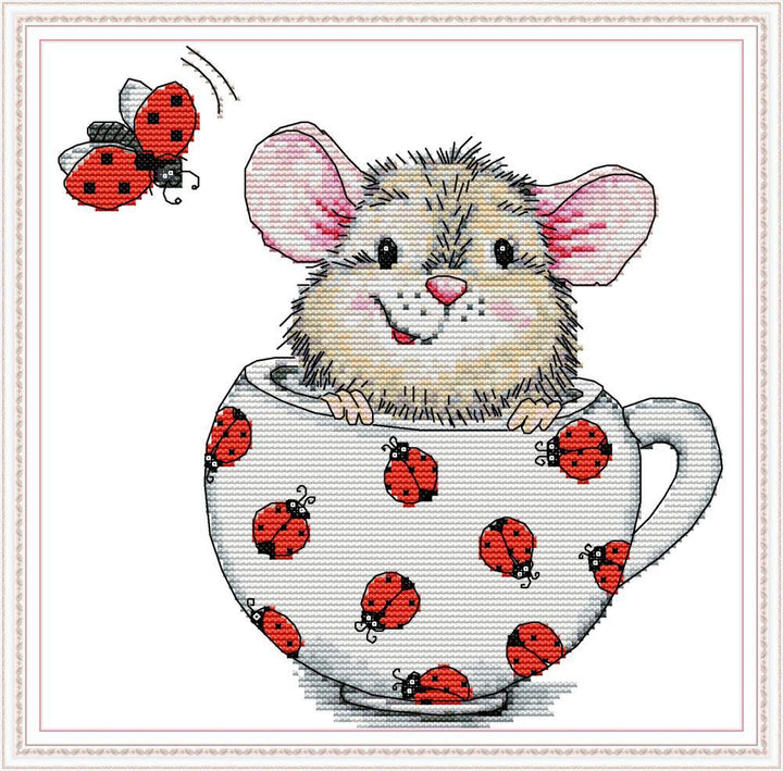 Mouse Cross Stitch Kits DA394