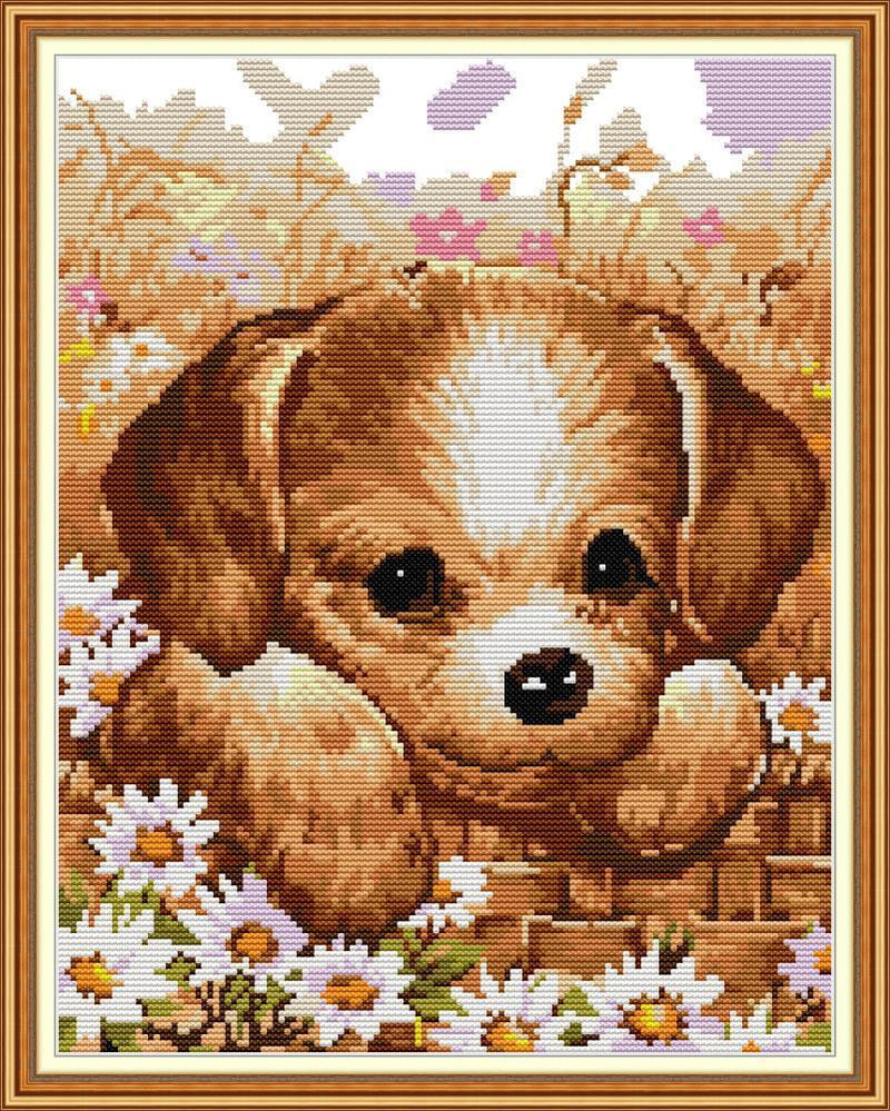 Dog Cross Stitch Kits DA397