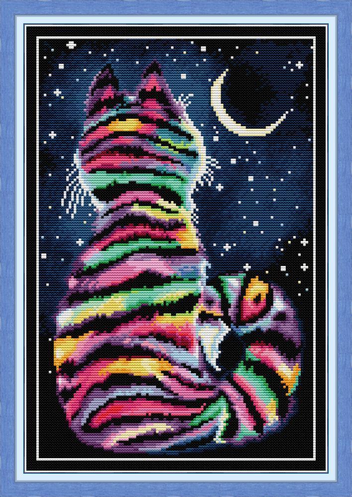 Cat Cross Stitch Kits DA400