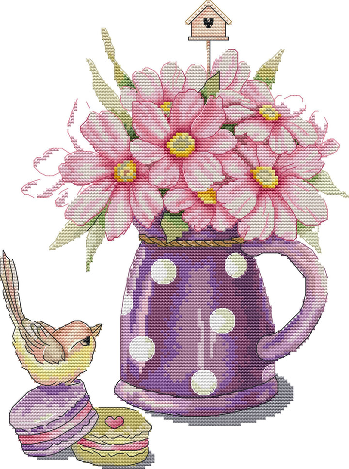 Bird Cross Stitch Kits DA417