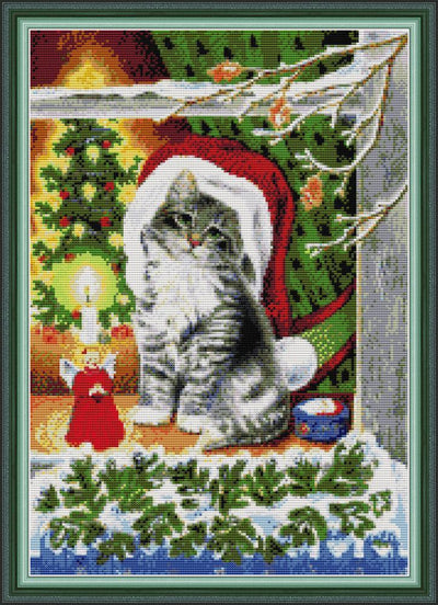 Cat Cross Stitch Kits DA425