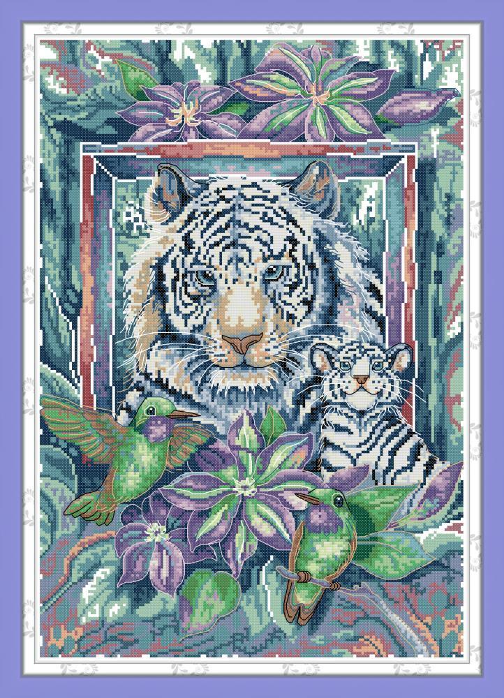 Tiger Cross Stitch Kits DA432