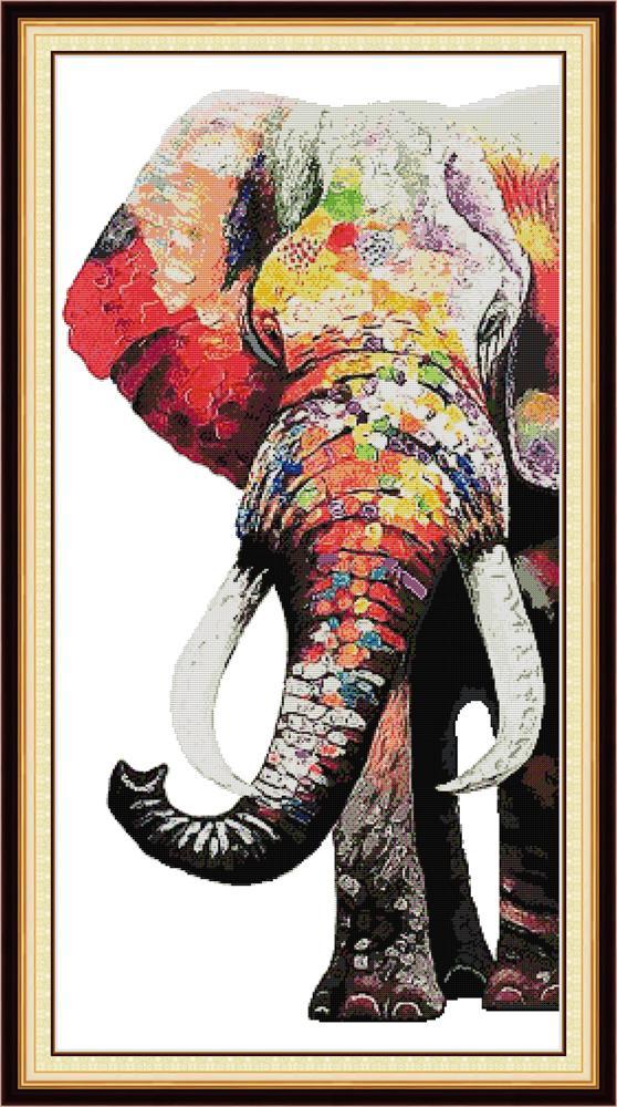 Elephant Cross Stitch Kits DA435