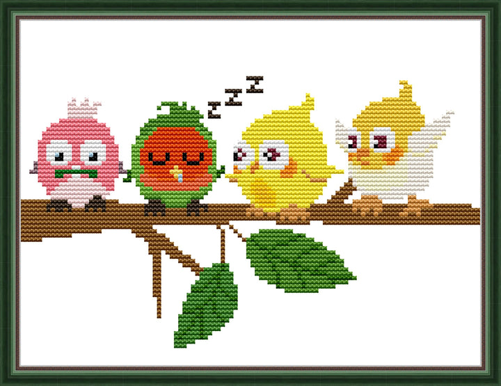 Bird Cross Stitch Kits DA510