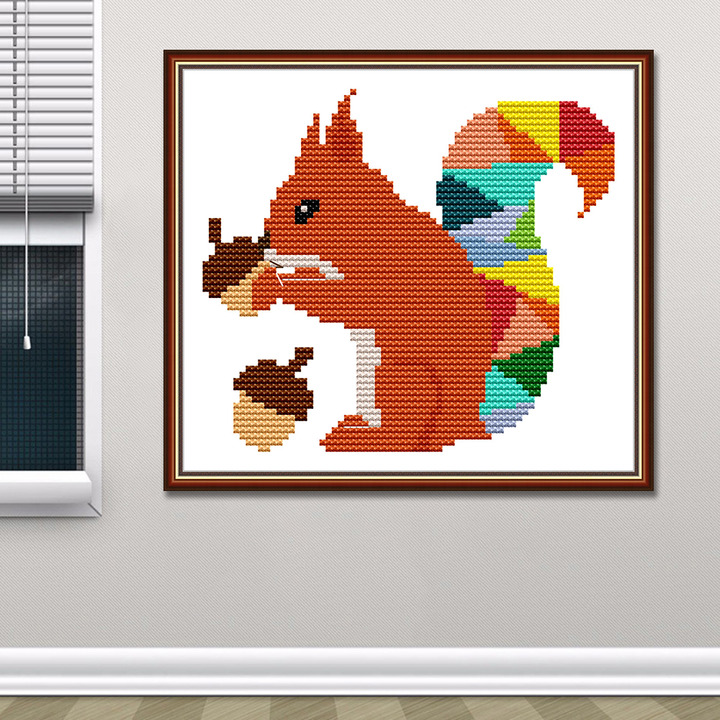 Squirrel Cross Stitch Kits DA511