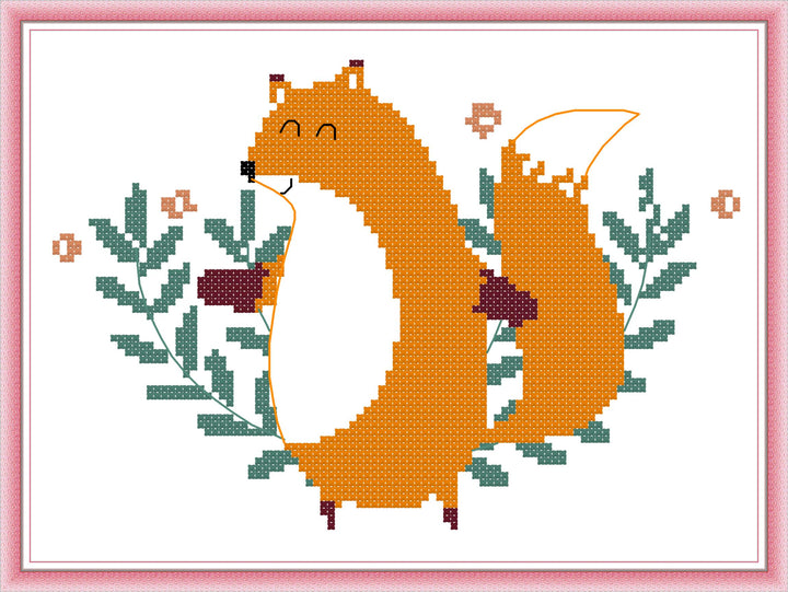 Fox Cross Stitch Kits DA512