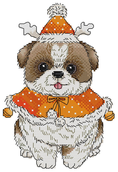 Dog Cross Stitch Kits DA541