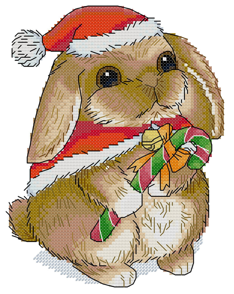 Rabbit Cross Stitch Kits DA544