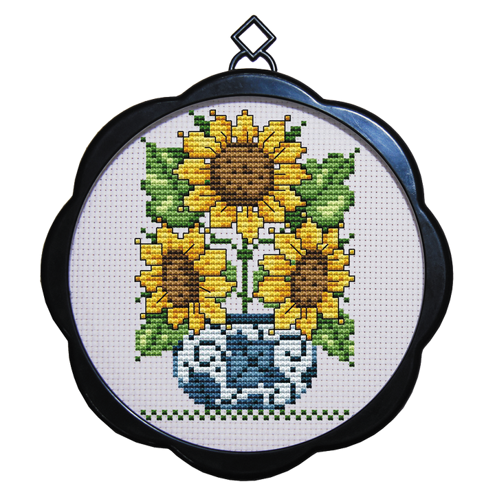 Flower Cross Stitch Kits DK019