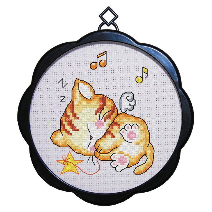 Cat Cross Stitch Kits DK034