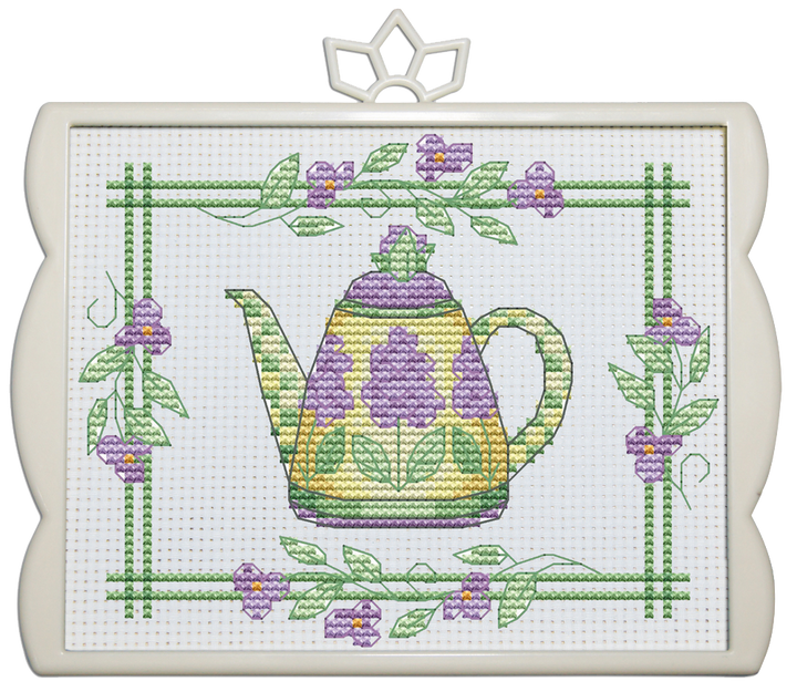 Teapot Cross Stitch Kits DK039