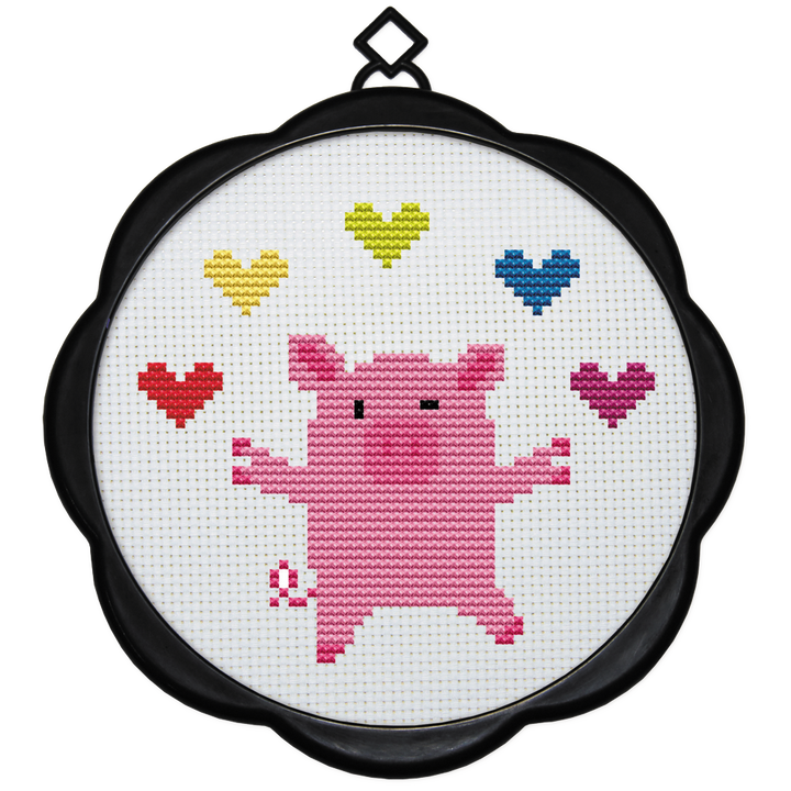 Pig Cross Stitch Kits DK057