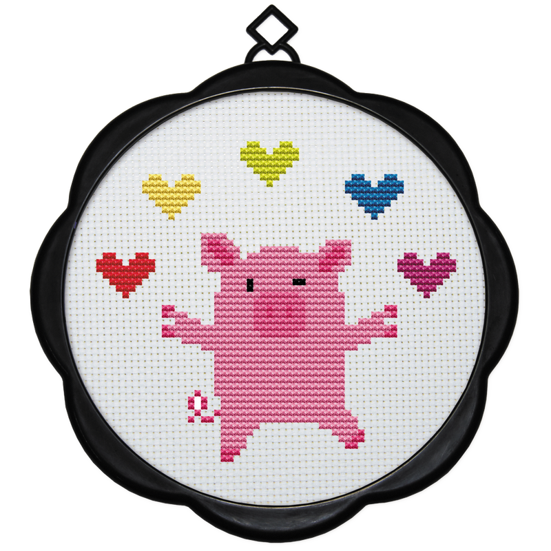 Pig Cross Stitch Kits DK057