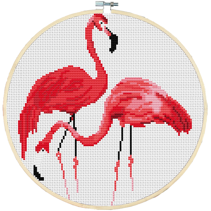 Flamingo Cross Stitch Kits DK058