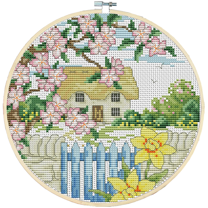 Spring Cross Stitch Kits DK062