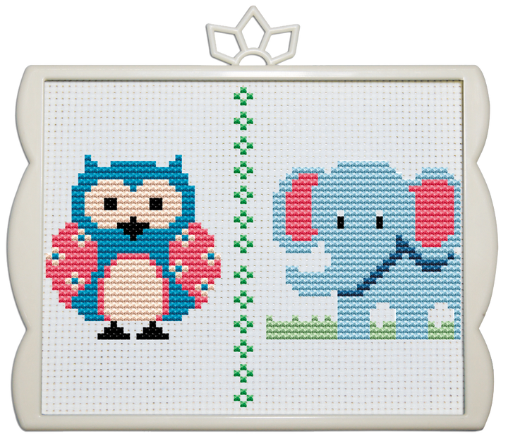 Elephant Cross Stitch Kits DK072