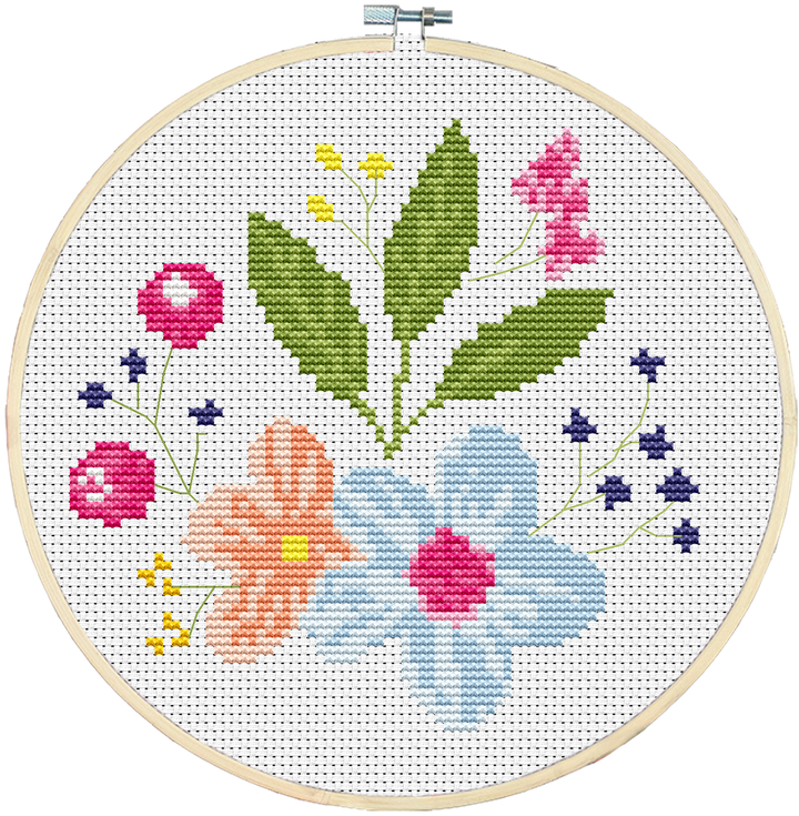 Flower Cross Stitch Kits DK207