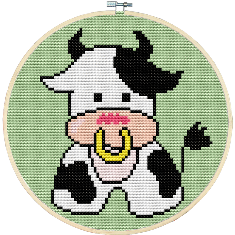 Cow Cross Stitch Kits DK211