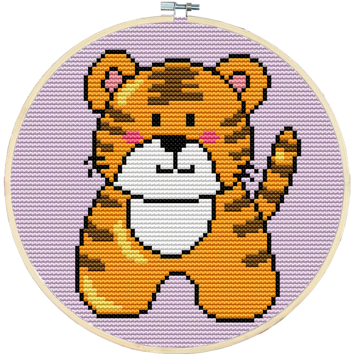 Tiger Cross Stitch Kits DK212