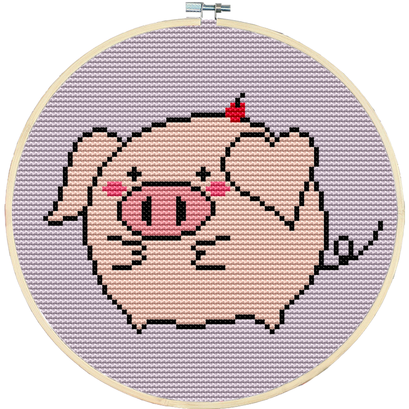 Pig Cross Stitch Kits DK221