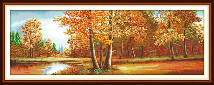 Autumn Cross Stitch Kits F014 2029