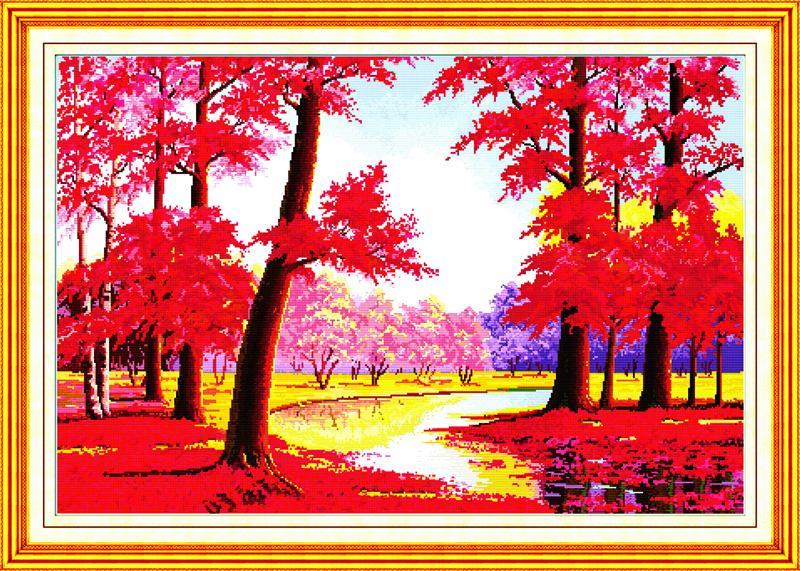 Autumn Cross Stitch Kits F021 2040