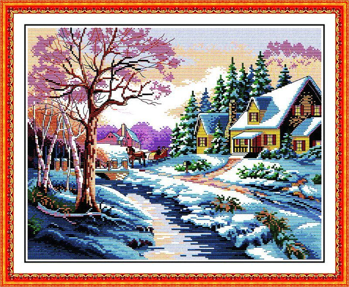 Snow Cross Stitch Kits F025 2045