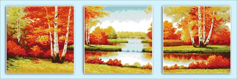 Autumn Cross Stitch Kits F106