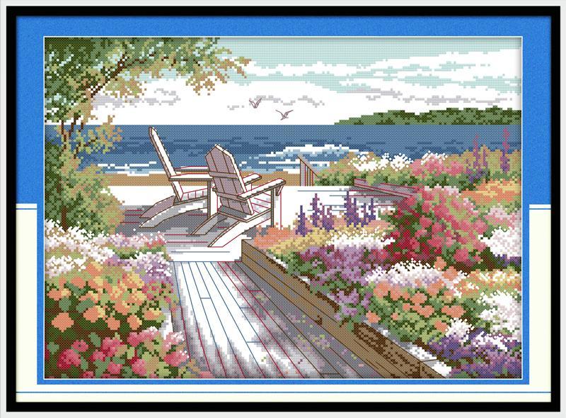 Seaside Cross Stitch Kits F130