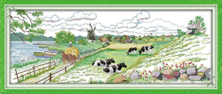 Pasture Cross Stitch Kits F156