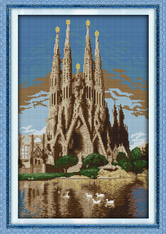 Architecture Cross Stitch Kits F165