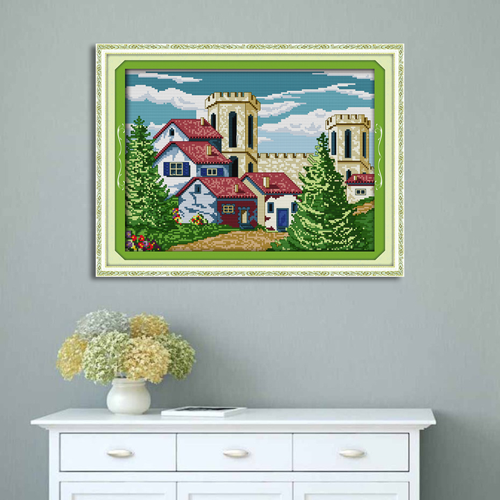 Architecture Cross Stitch Kits F171