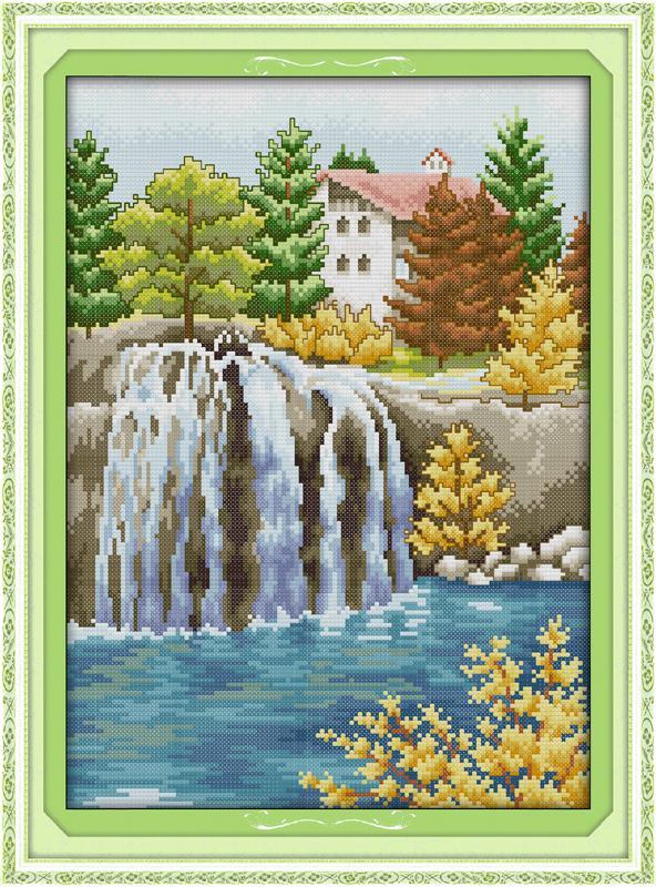 Waterfall Cross Stitch Kits F174