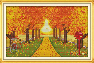 Autumn Cross Stitch Kits F183 2237