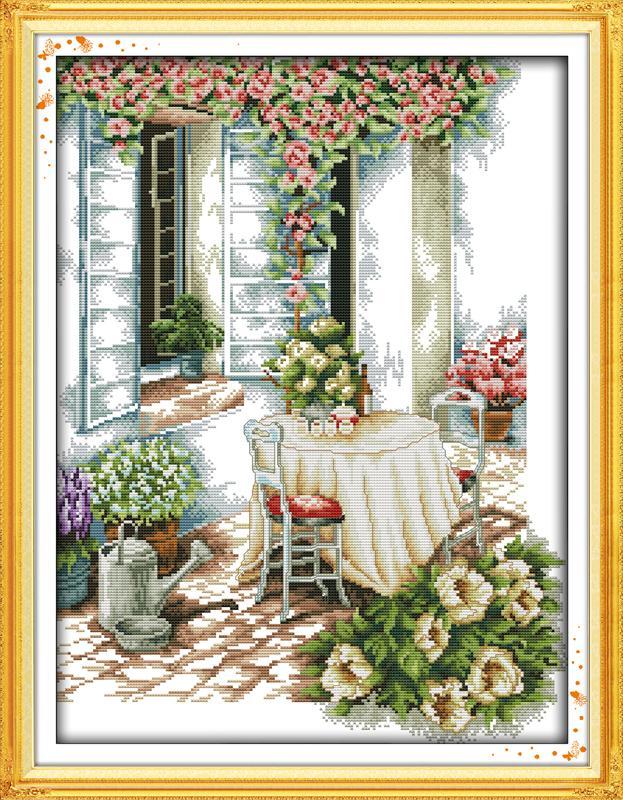 Garden Cross Stitch Kits F195 2254