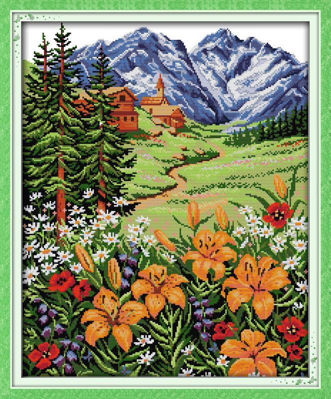 Mountain Cross Stitch Kits F300