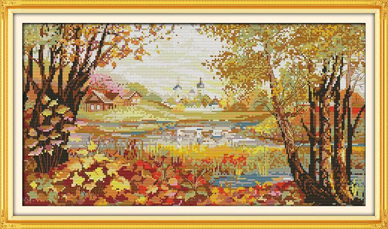 River Cross Stitch Kits F335