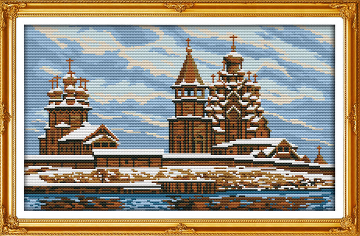 Architecture Cross Stitch Kits F345