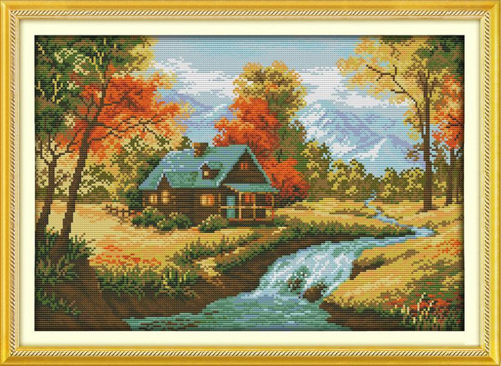 River Cross Stitch Kits F355